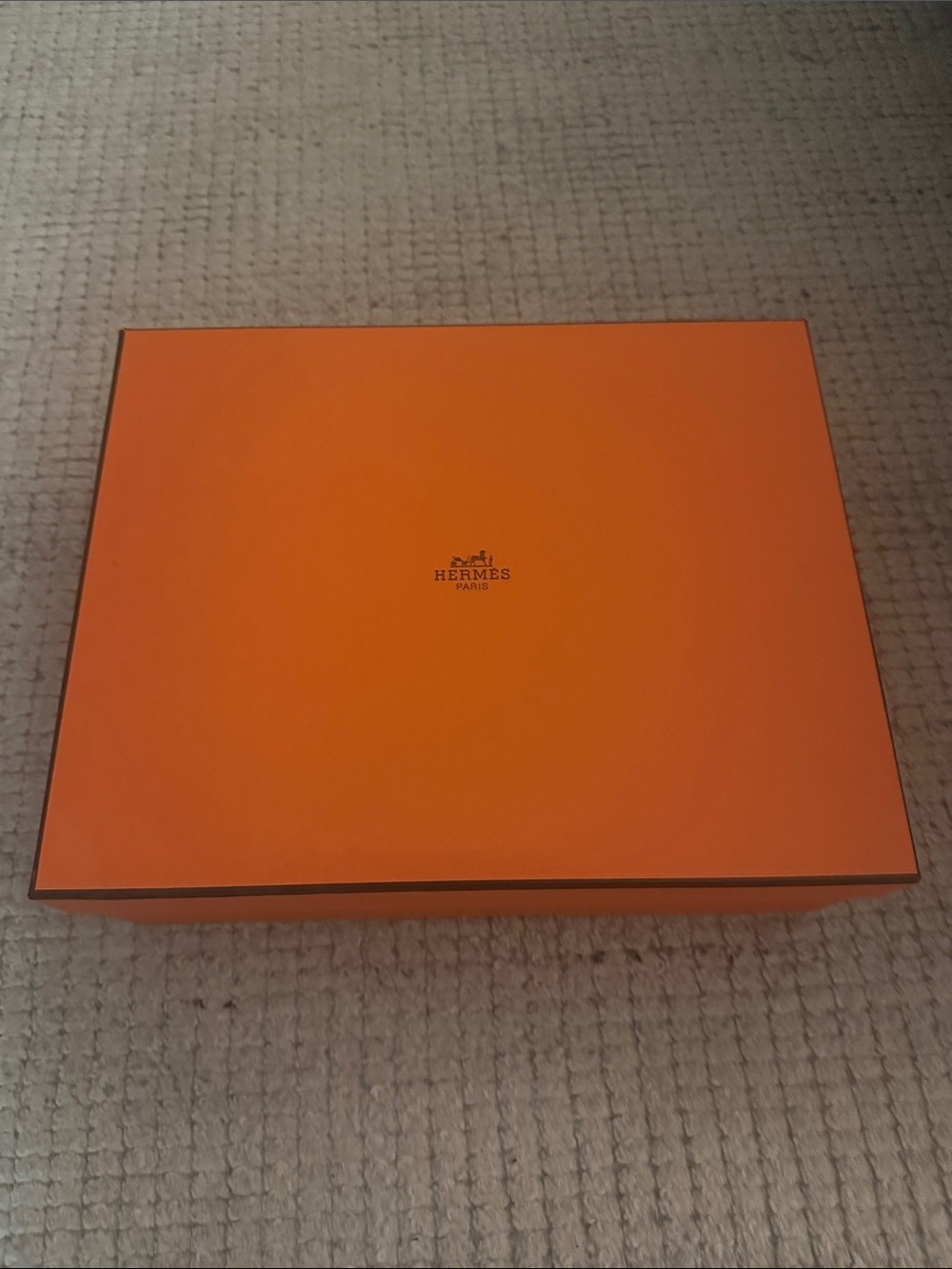 Hermes Orange Gift Box - Accessories Presentation Box